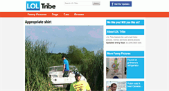 Desktop Screenshot of loltribe.com